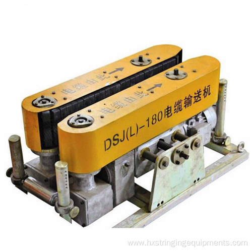 Underground Cable Roller Laying Conveyer Hauling Machine